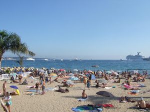 cannes stränder