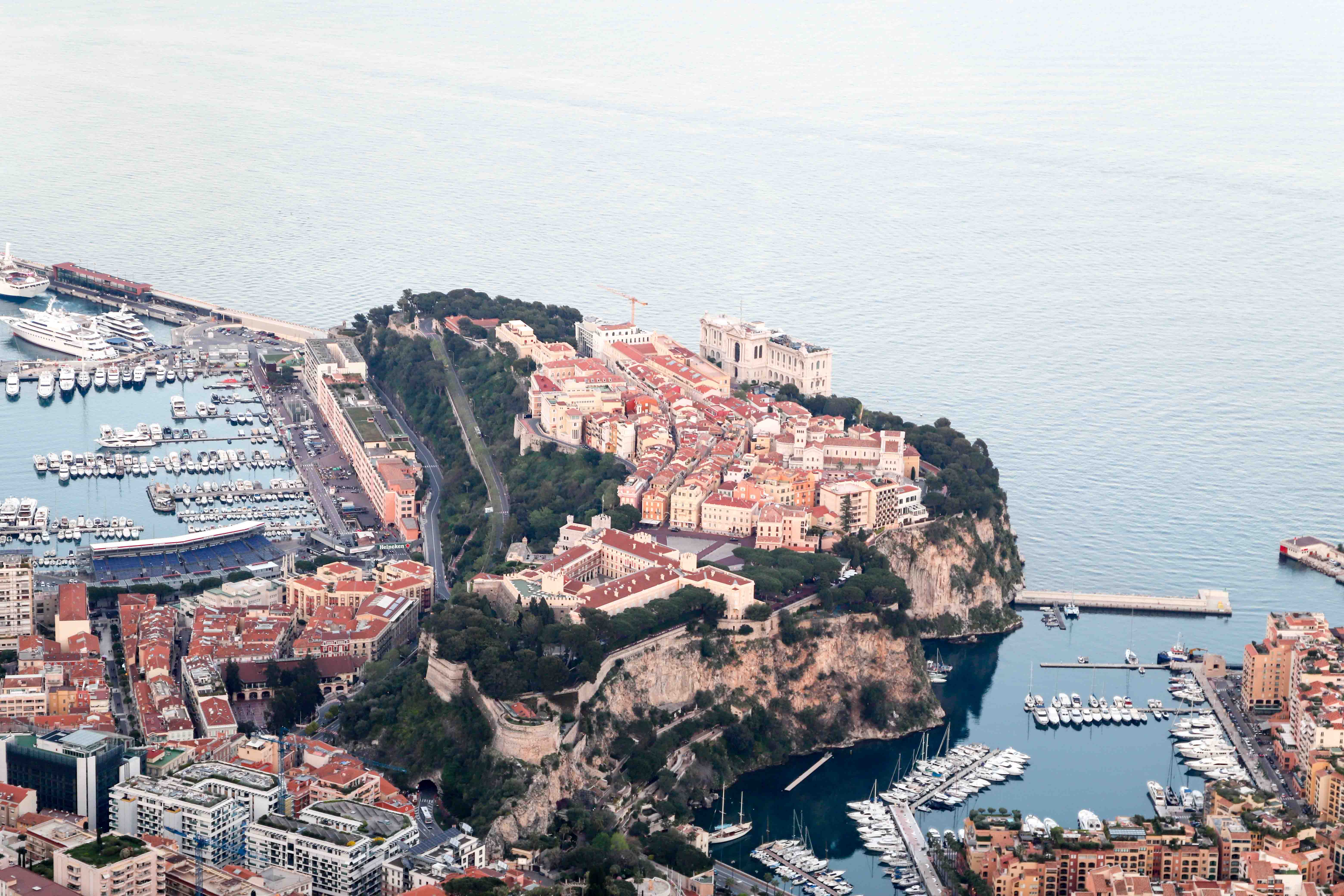 The rocks of Monaco